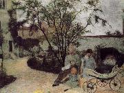 Paul Gauguin Picasso Street Garden oil